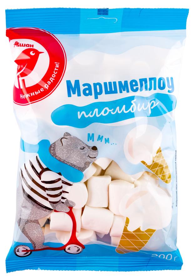 

Маршмеллоу АШАН Красная птица с ароматом пломбира, 200 г