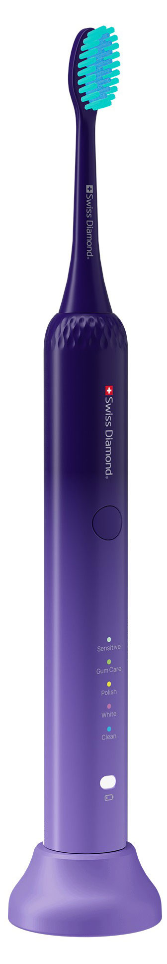 

Электрическая зубная щетка Swiss Diamond SD-STB54806PP 5 режимов фиолетовый градиент