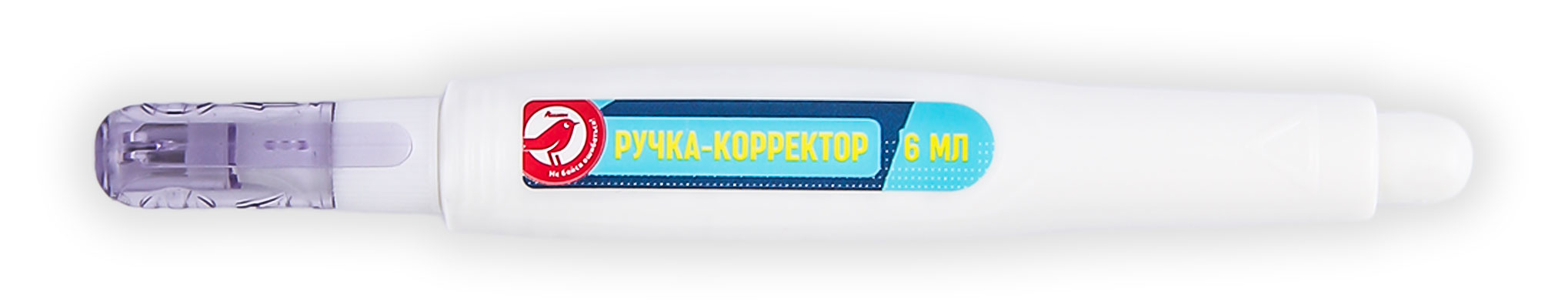 

Корректор-ручка АШАН Красная птица, 6 мл