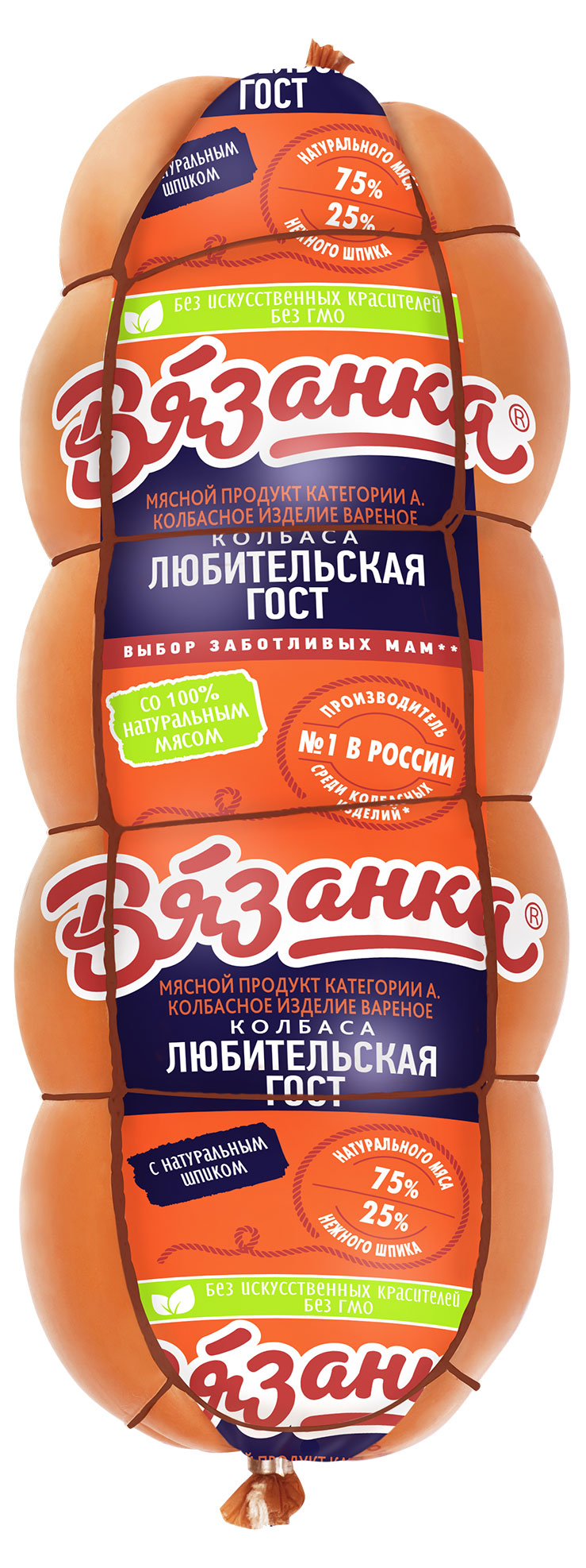

Колбаса вареная Вязанка Любительская ГОСТ, ~ 1,45 кг