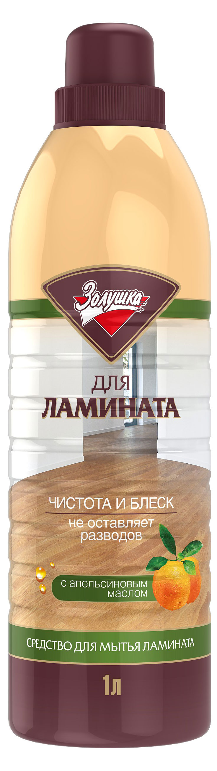 

Средство для пола Золушка Чистота и блеск для ламината, 1 л