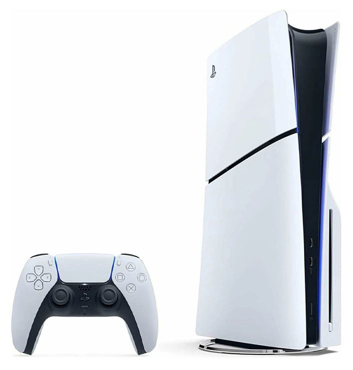 

Игровая консоль Sony PlayStation 5 Slim CFI-2000A01 черно-белая