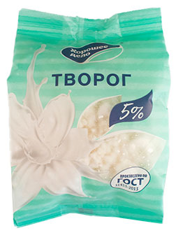

Творог Хорошее дело 5% БЗМЖ, 300 г