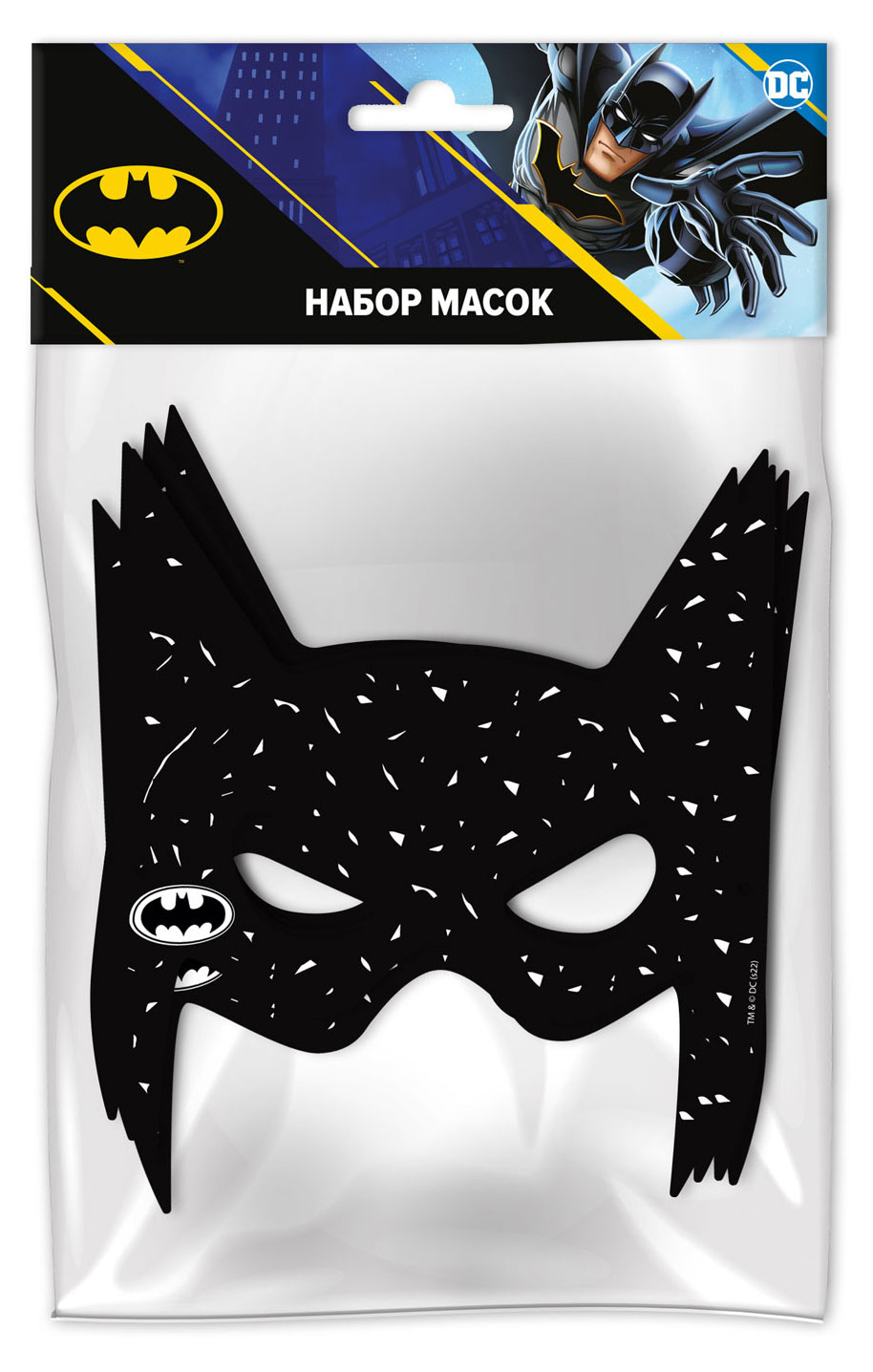 

Набор масок Nd play Batman с ушами, 6 шт