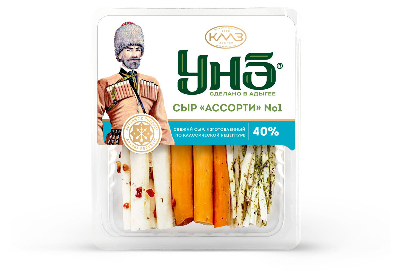

Сыр ассорти 1 КМЗ 40% БЗМЖ, 120 г