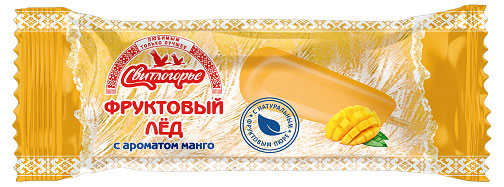 

Мороженое Свитлогорье Фруктовый лед Манго, 100 г