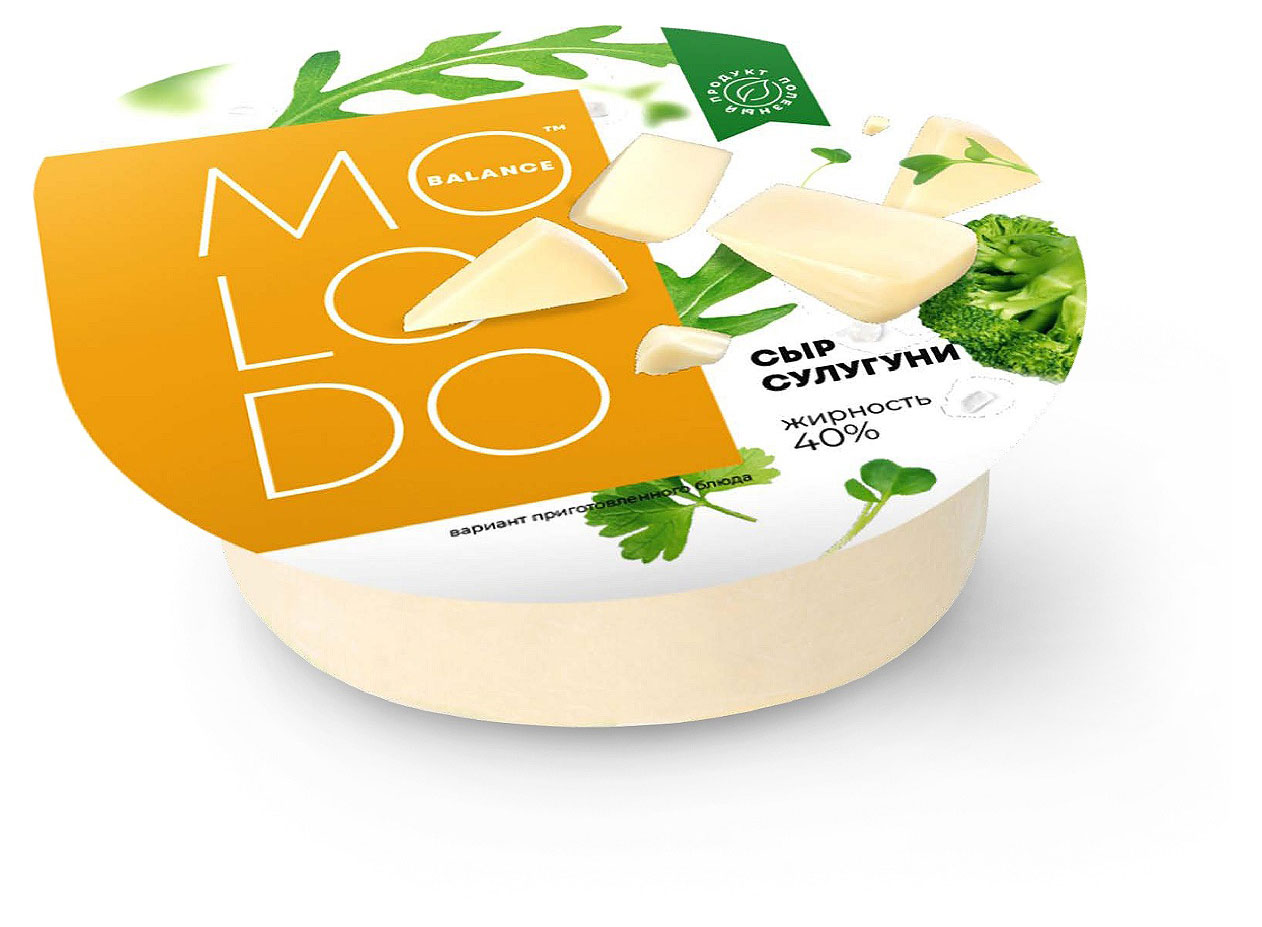 

Сыр сулугуни Molodo balance 40% БЗМЖ, 300 г