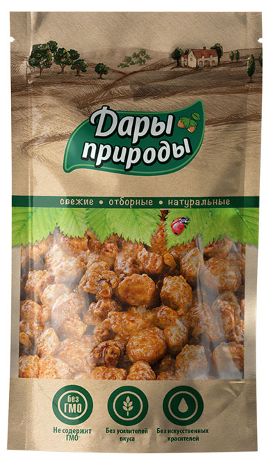 

Арахис Дары природы в карамели, 70 г