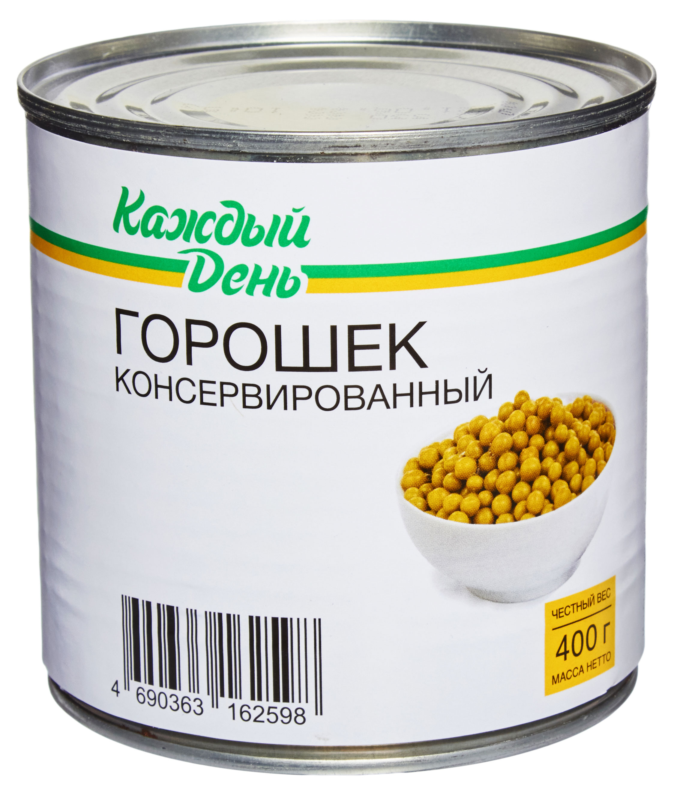 

Горошек зеленый Каждый день, 400 г