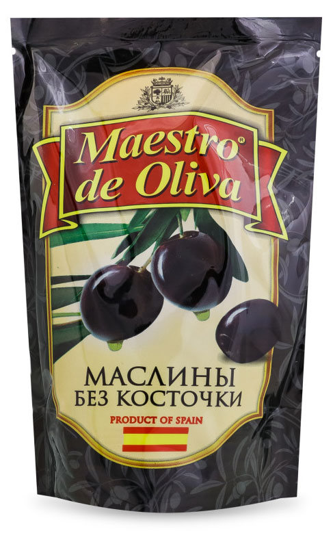 Изображение товара Маслины Maestro de Oliva без косточек, 170 г