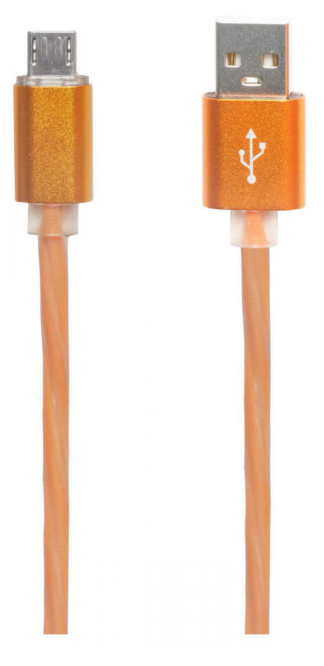 

USB кабель "LP" Micro USB Косичка 1 м. (оранжевый)
