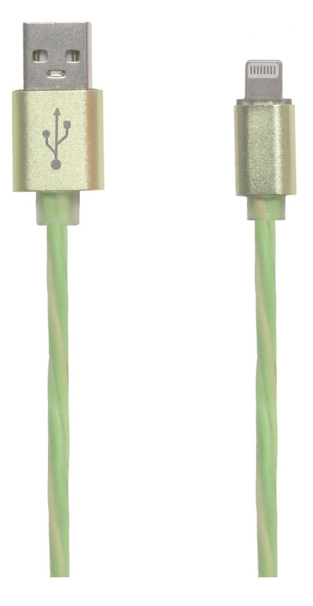 

USB кабель Liberty Project для Apple 8 pin Косичка зеленый