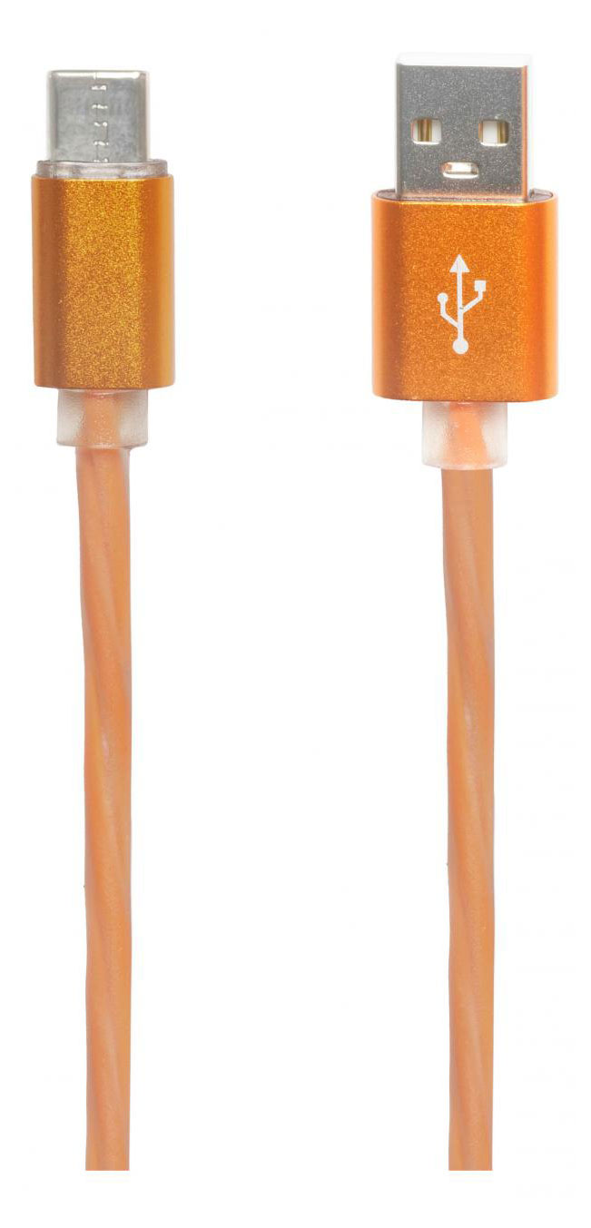 

USB кабель "LP" Type-C Косичка 1 м. (оранжевый)