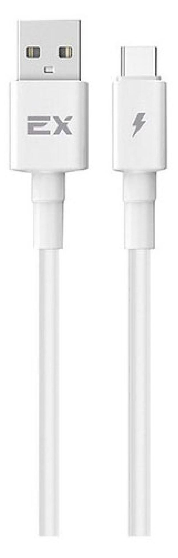 

Кабель Exployd TYPE-C круглый цвет белый длина 1М 2A Rash