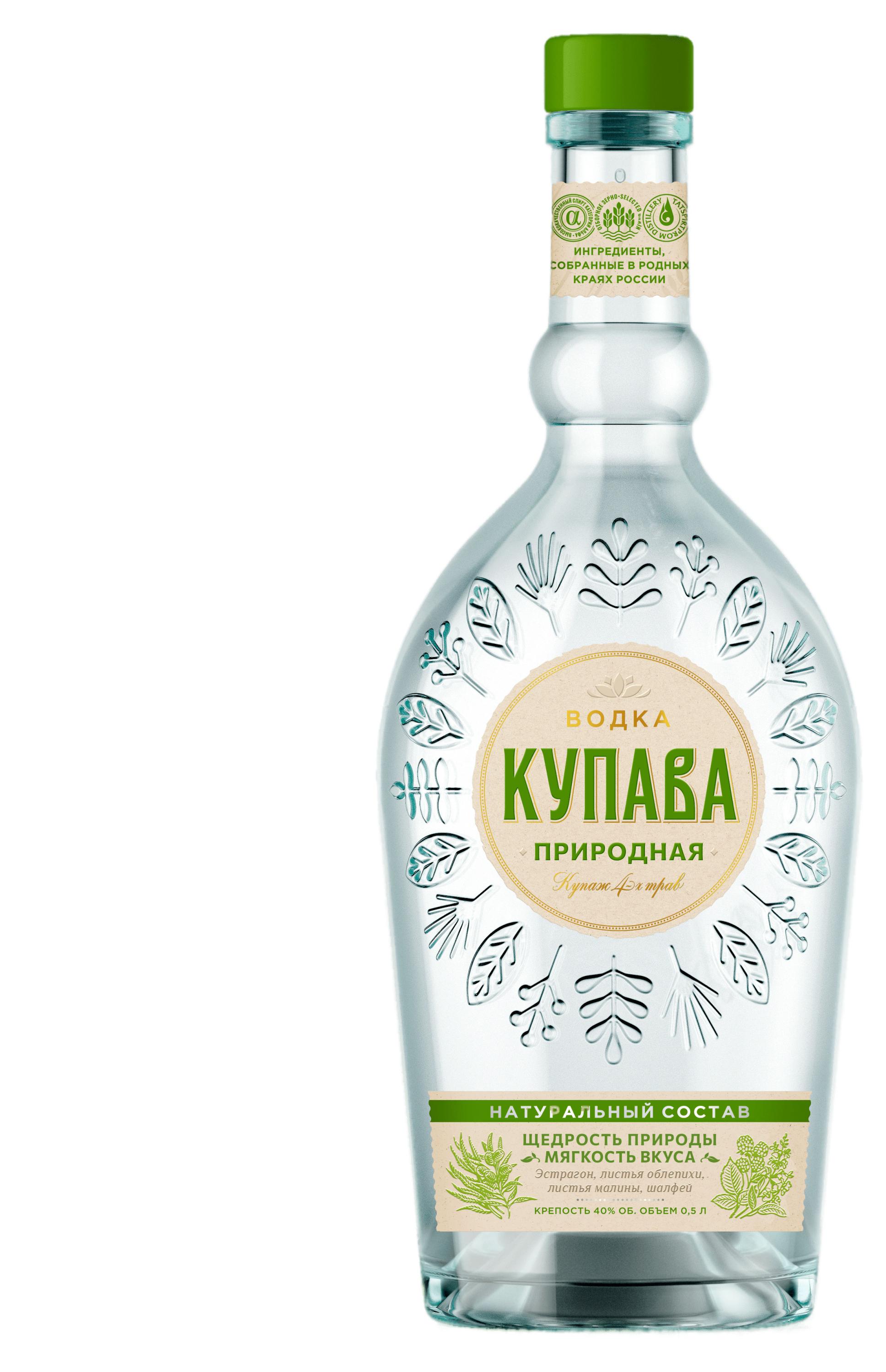 

Водка Купава Природная Россия, 0,5 л