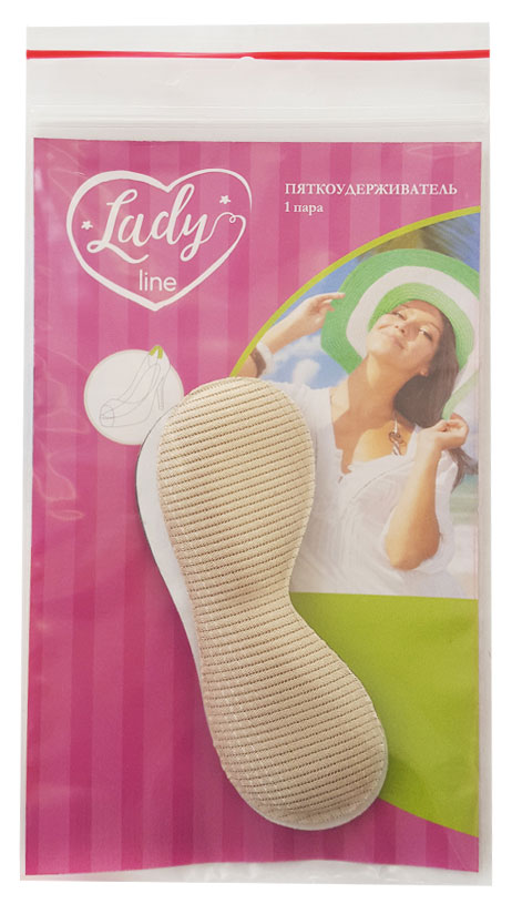 

Пяткоудерживатели Lady Line ткань, 1 пара