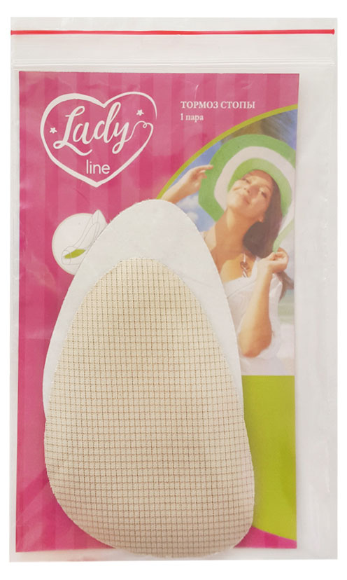 

Тормоз стопы Lady Line ткань+пена, 1 пара