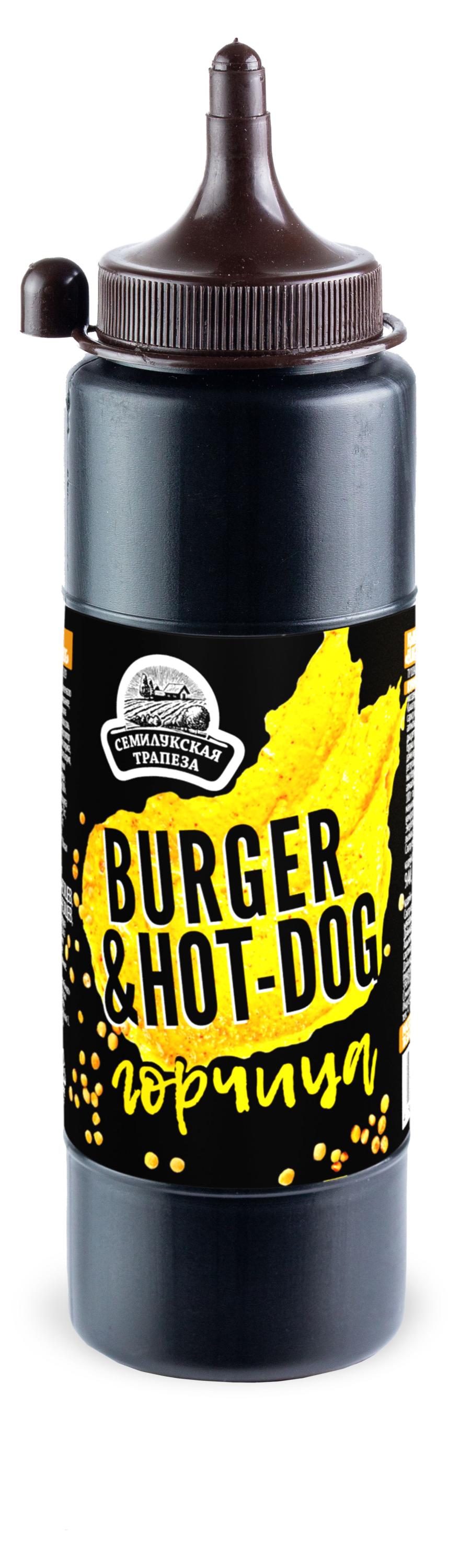 

Горчица Семилукская трапеза Burger & Hot dog, 250 г