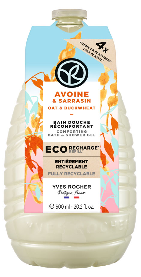 

Гель для душа и ванны Yves Rocher Овес & Гречиха, 600 мл