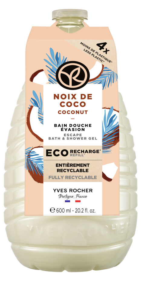 

Гель для душа и ванны Yves Rocher Кокосовый Орех, 600 мл