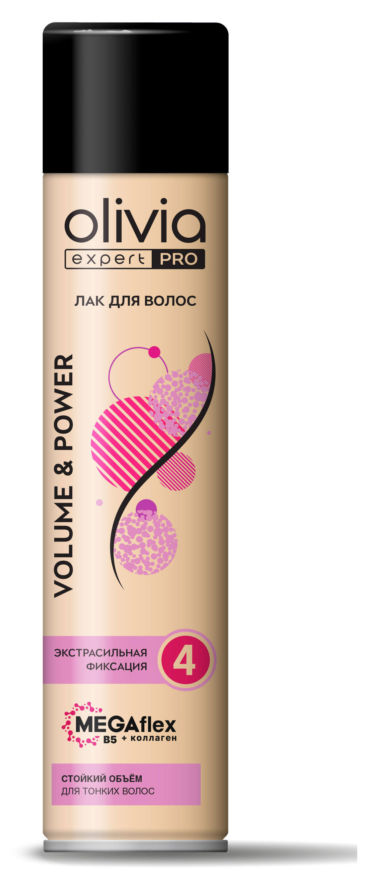

Лак для укладки Olivia Volume & Power, 300 мл