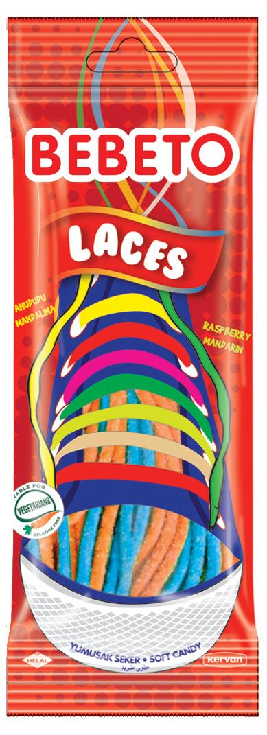 

Мармелад жевательный Bebeto Laces, 75 г