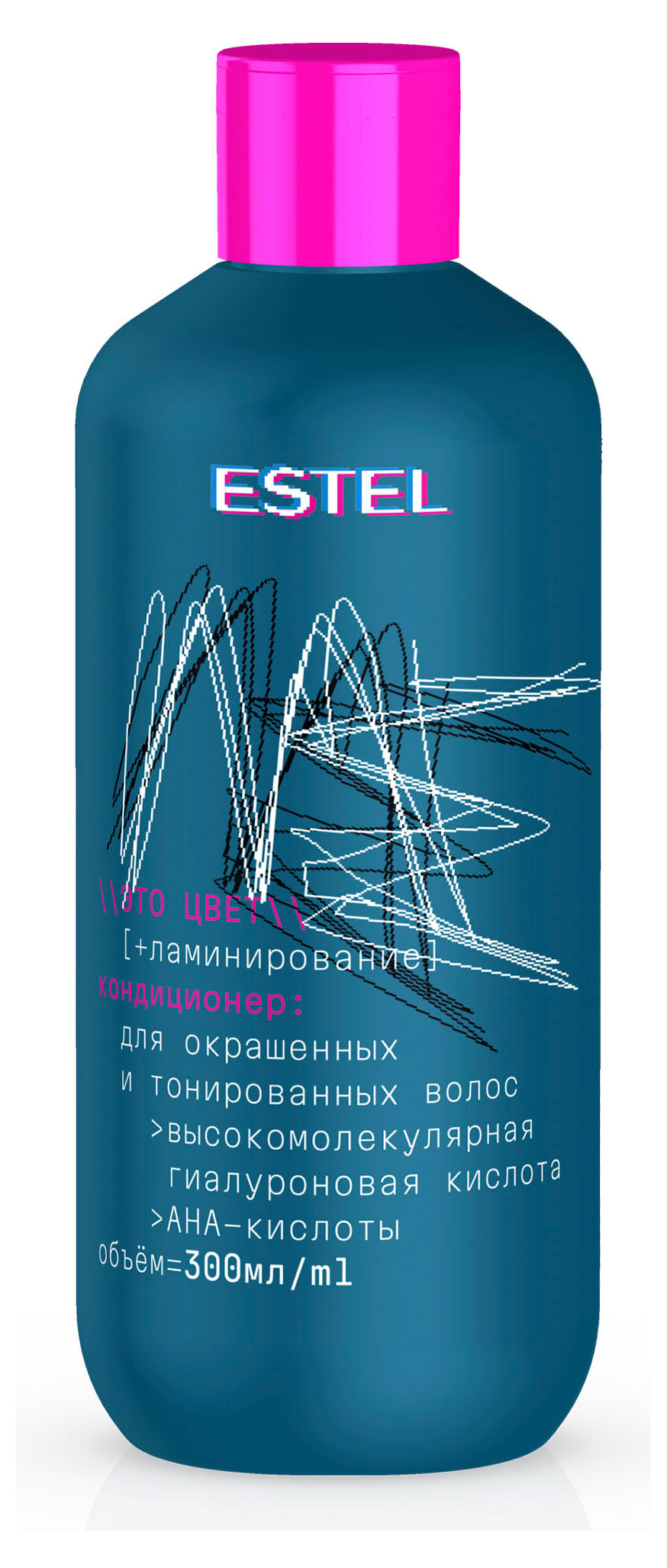 Изображение товара Кондиционер для окрашенных и тонированных волос Estel ME Это цвет + ламинирование, 300 мл