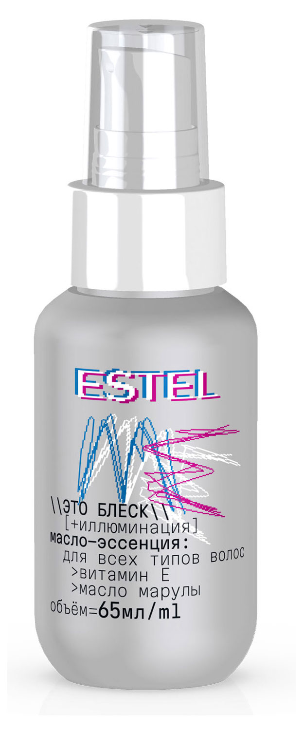 

Масло-эссенция для всех типов волос Estel ME Это блеск + иллюминация, 65 мл