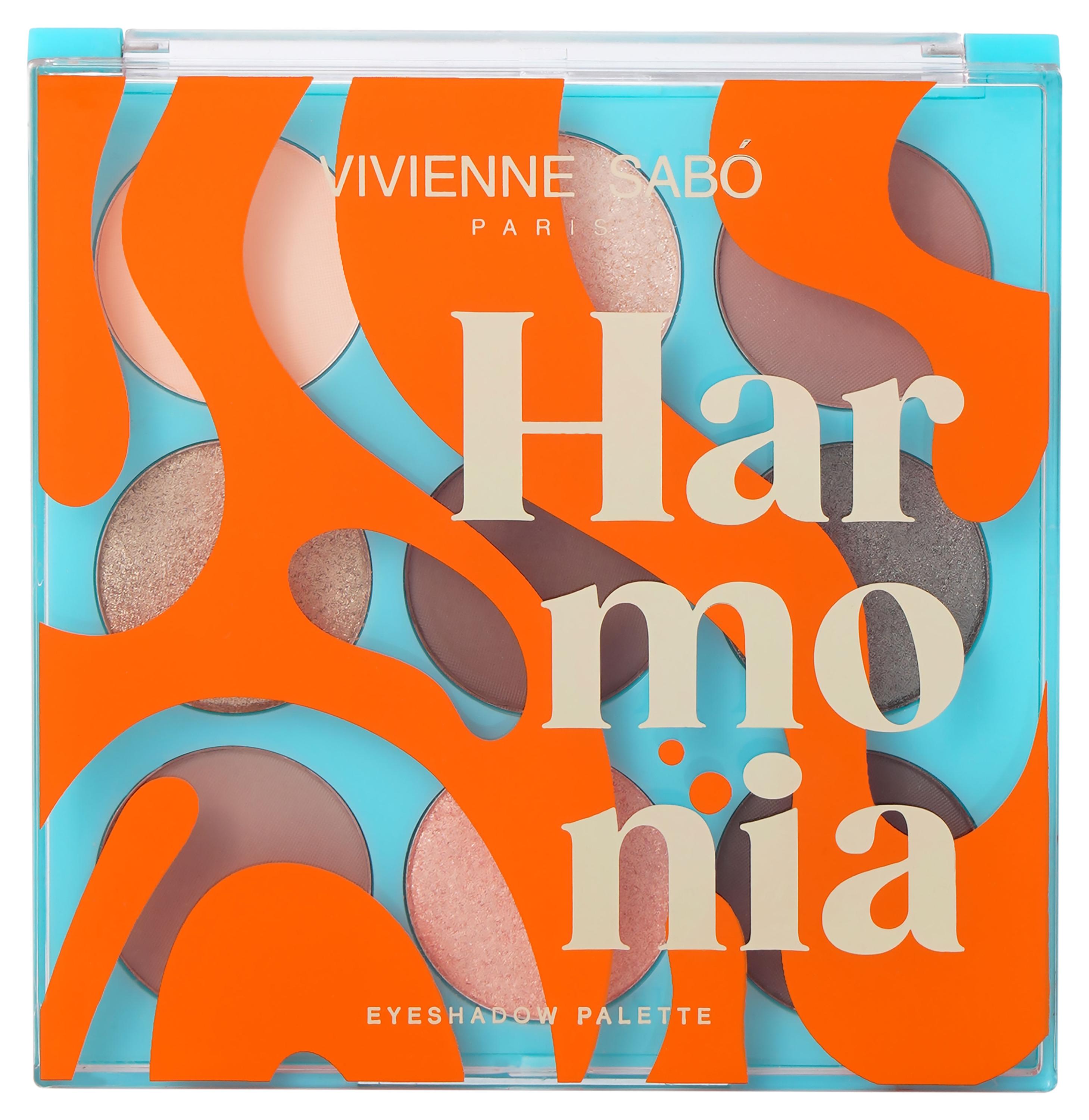 Изображение товара Палетка теней для глаз Vivienne Sabo Harmonia 02