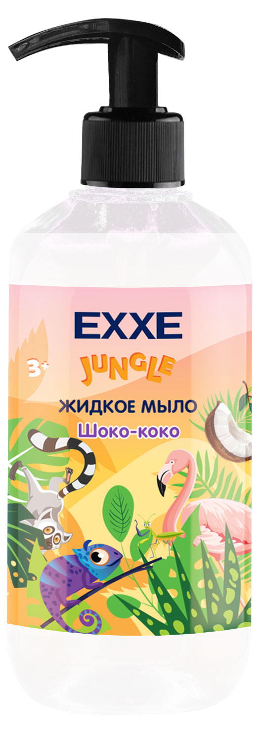 

Мыло жидкое Exxe Джунгли Шоко-коко, 500 мл