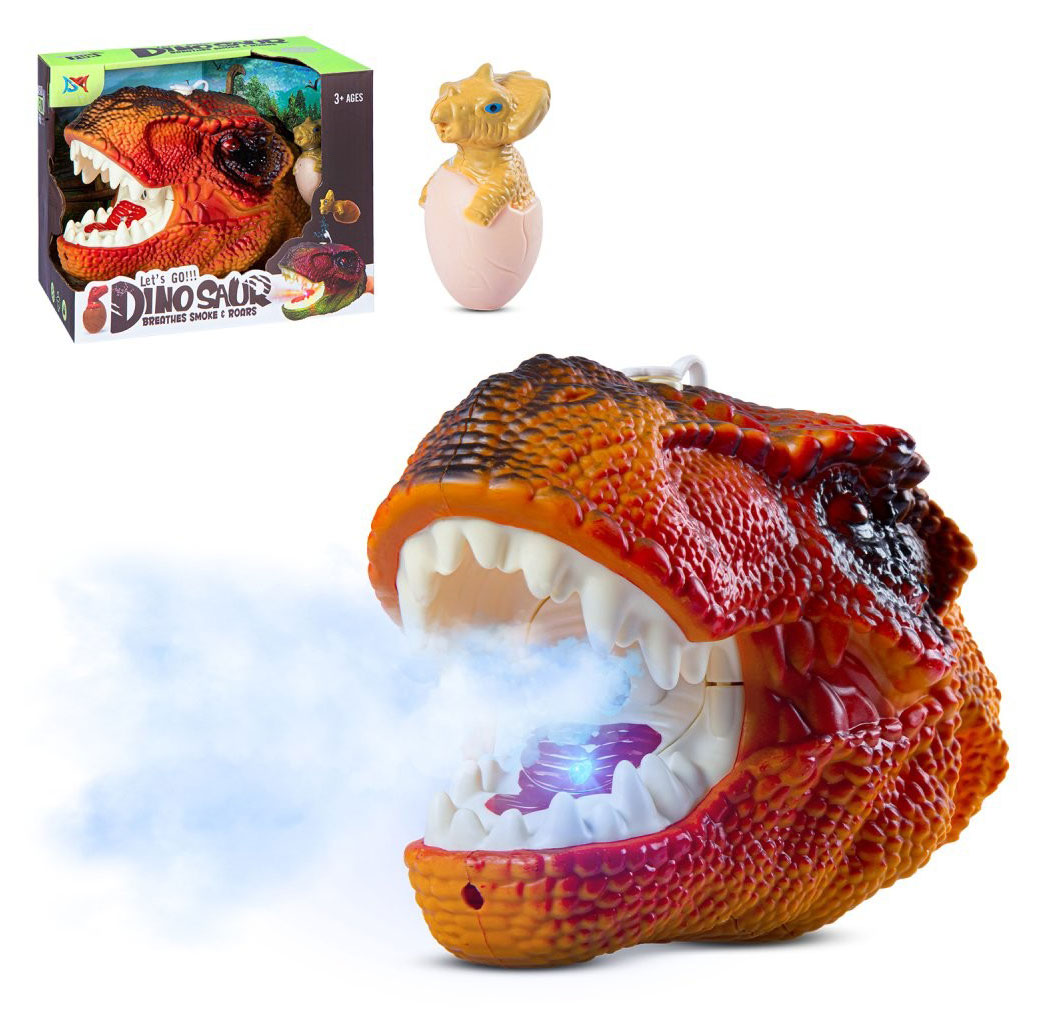 

Игрушка интерактивная JINYI TOY/R Голова динозавра с холодным паром