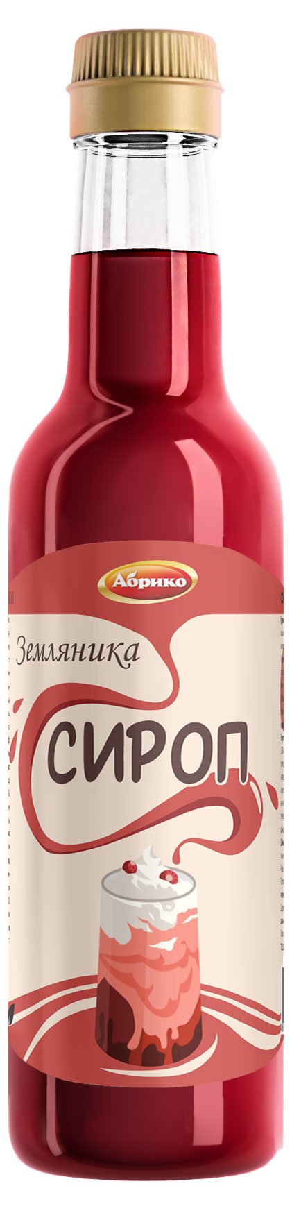 

Сироп Абрико Земляника, 250 мл