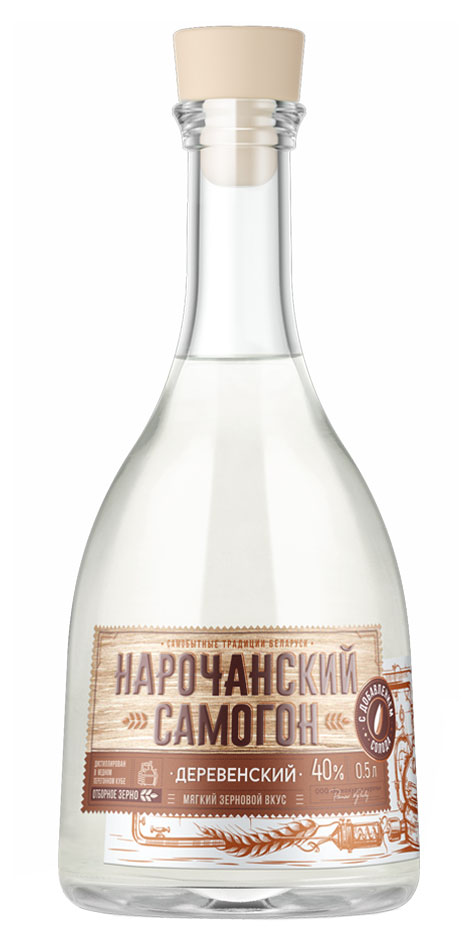 

Самогон Нарочанский Деревенский Беларусь, 0,5 л