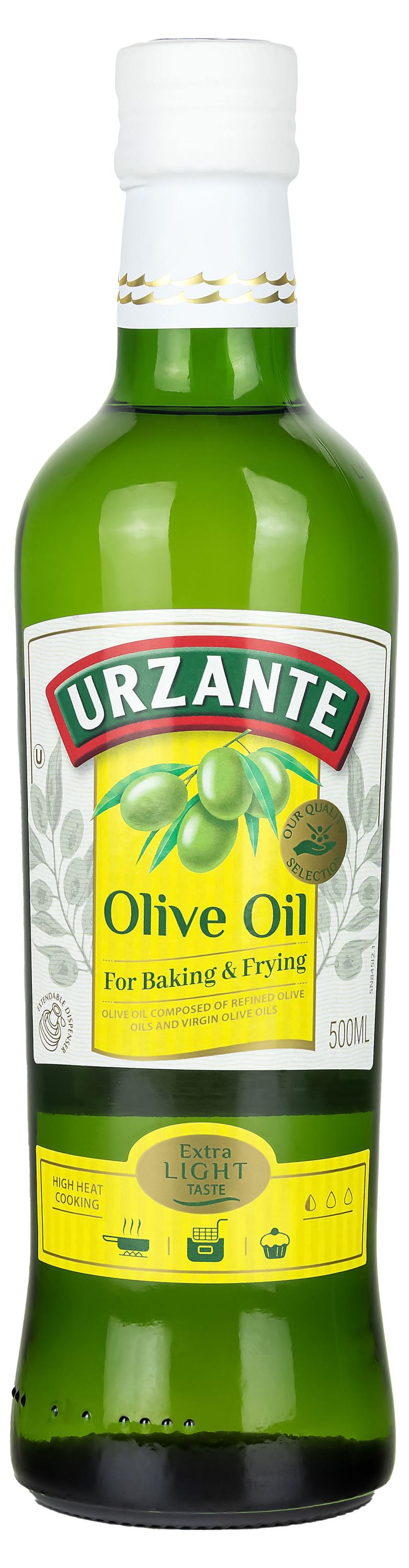 

Масло оливковое Urzante Рафинированное с добавлением нерафинированного оливкового, 0,5 л
