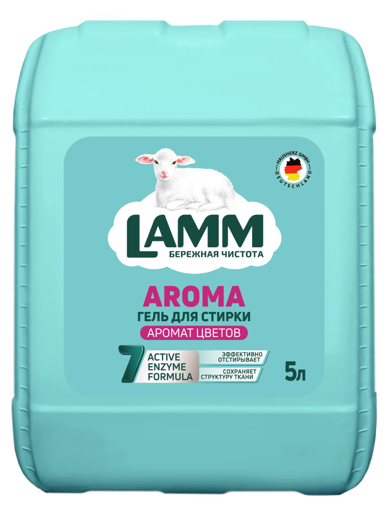 

Гель для стирки Lamm Aroma, 5 л