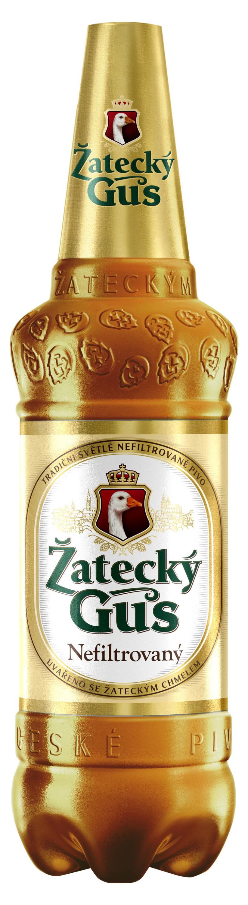 

Пиво Zatecky Gus светлое нефильтрованное, 1,35 л