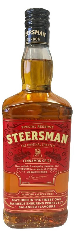 Изображение товара Коктейль Steersman Висковый напиток Cinnamon & Spices Россия, 0,7 л