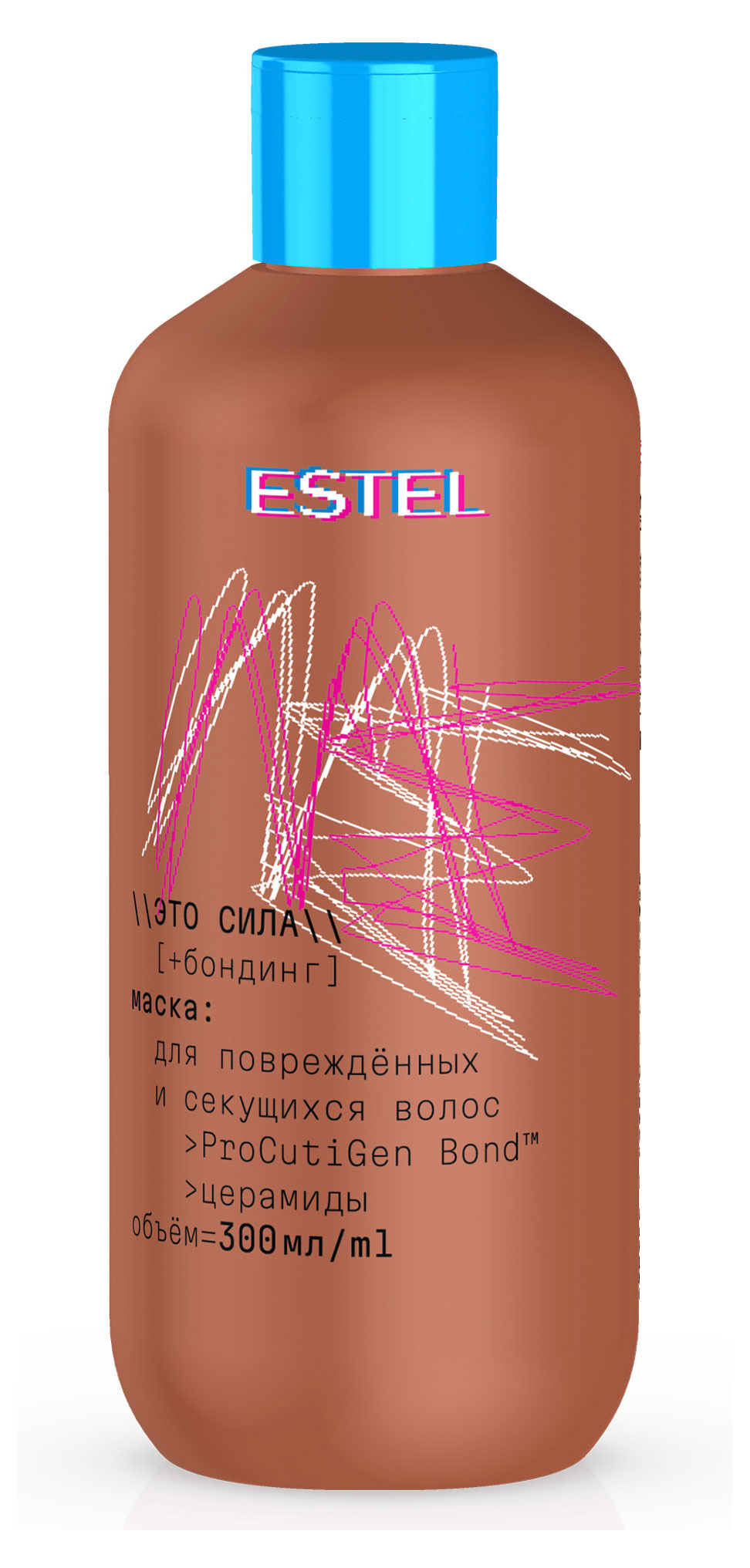 Изображение товара Маска для повреждённых и секущихся волос Estel me это сила + бондинг, 300 мл