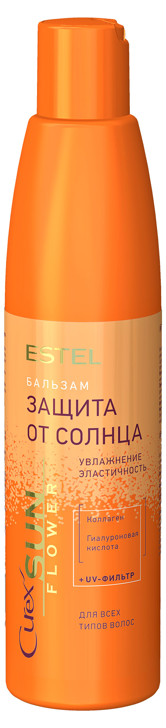

Бальзам-защита от солнца для всех типов волос Estel curex sunflower, 250 мл