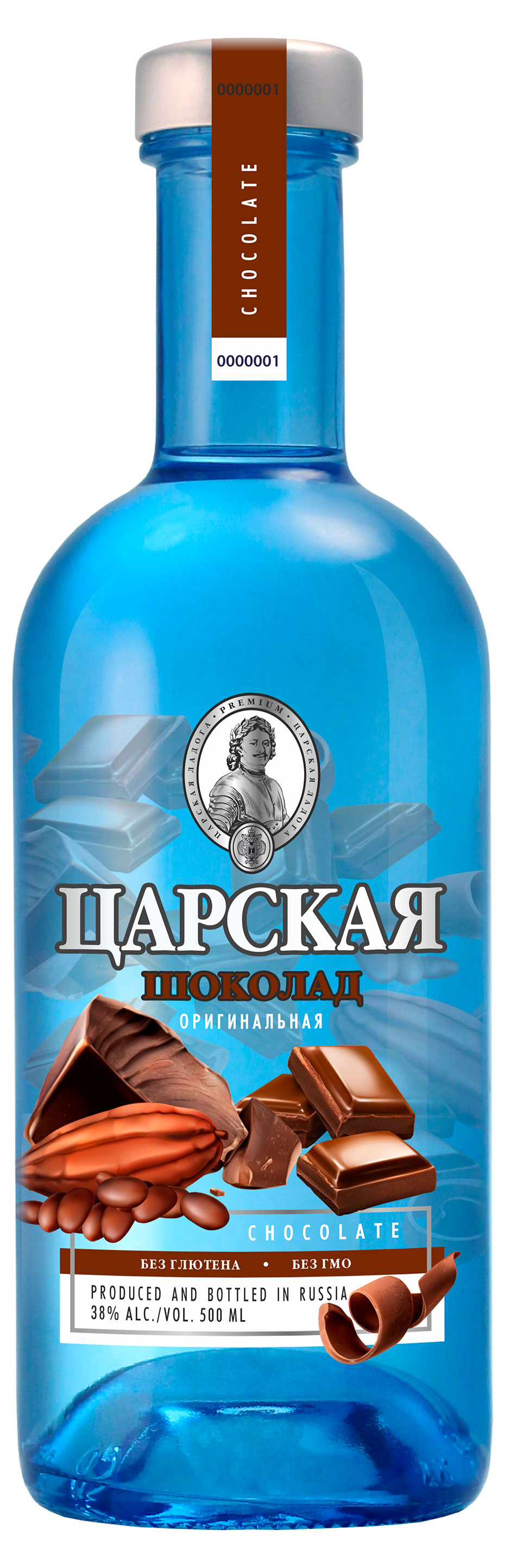 

Водка ЦАРСКАЯ Оригинальная Шоколад Россия, 500 мл