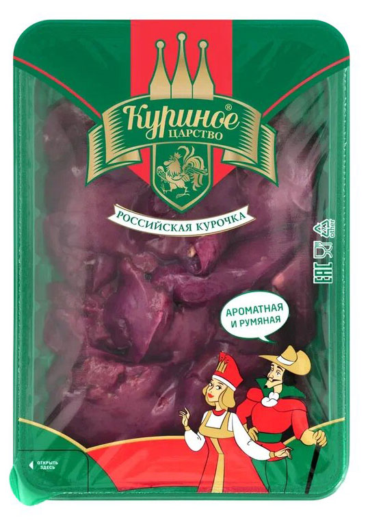 

Печень цыпленка-бройлера Куриное царство охлажденная, 500 г