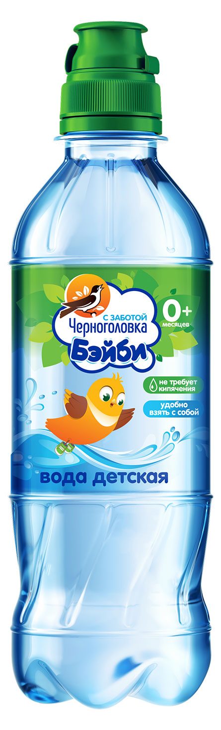 Изображение товара Вода детская «Черноголовка Бэйби» без газа, 330 мл