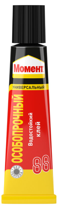 

Клей Момент особопрочный водостойкий, 30 мл