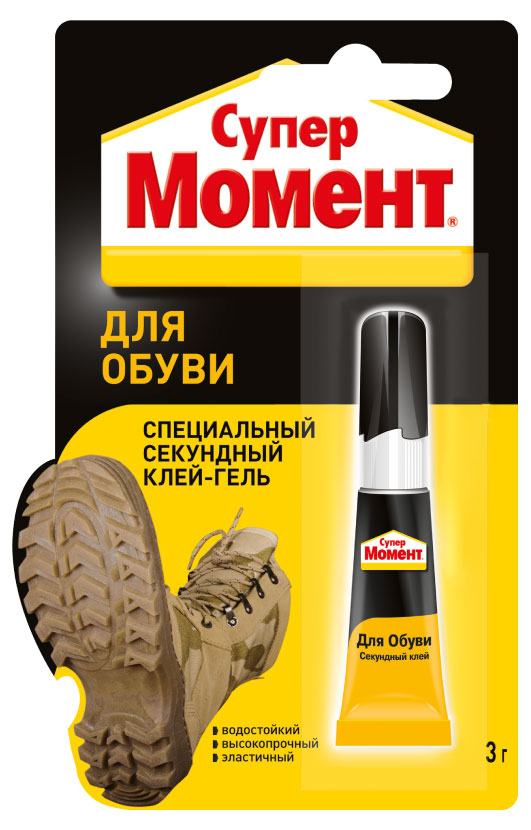 

Клей Момент для обуви, 3 г