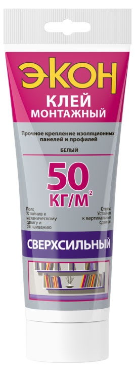 

Клей монтажный Экон сверхсильный, 200 г