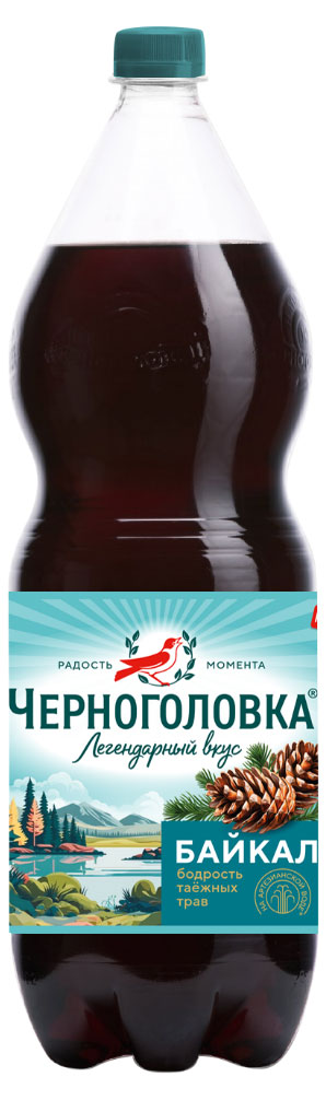 Черноголовка | Напиток газированный «Черноголовка» Байкал, 2 л
