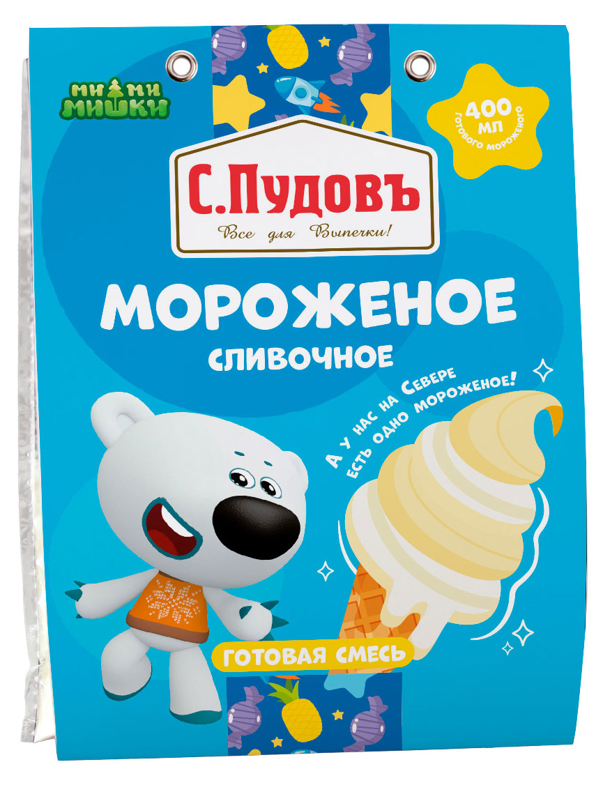

Смесь сухая С.Пудовъ Мороженое сливочное, 70 г