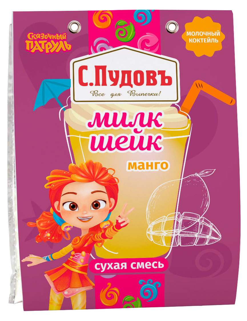 

Смесь сухая С.Пудовъ Коктейль молочный манго, 30 г