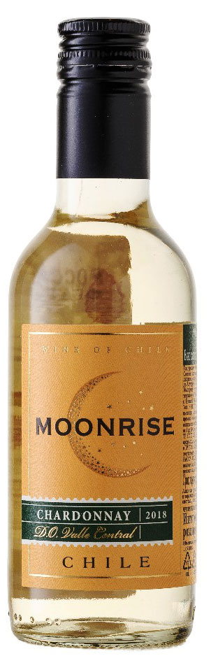 Изображение товара Вино Moonrise Chardonnay белое сухое Чили, 0,188 л