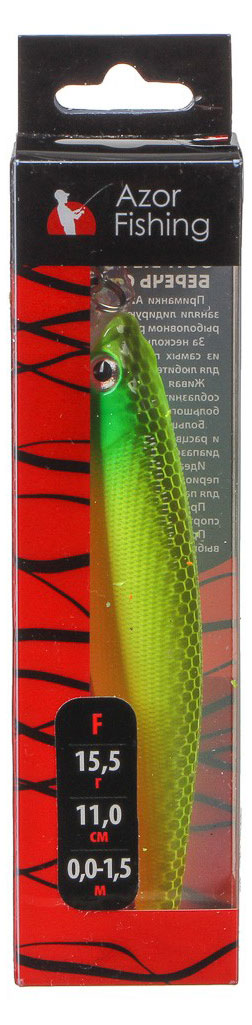 

Воблер Azor Fishing Шэги Минноу, 11 см